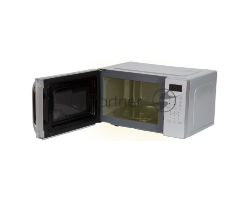 Микроволновая печь Pioneer MW255S серебристый, 20 л, 700 Вт, переключатели - сенсор