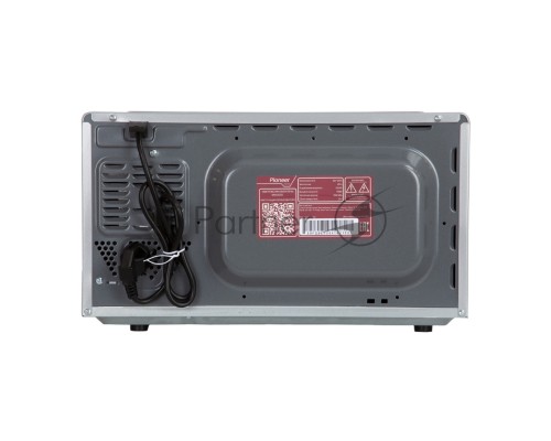 Микроволновая печь Pioneer MW255S серебристый, 20 л, 700 Вт, переключатели - сенсор