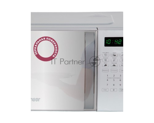 Микроволновая печь Pioneer MW255S серебристый, 20 л, 700 Вт, переключатели - сенсор