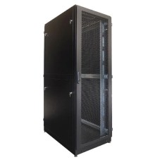 ЦМО Шкаф серверный напольный 36U (600 x 1000) дверь перфорированная 2 шт., чёрный, ШТК-М-36.6.10-44АА-9005