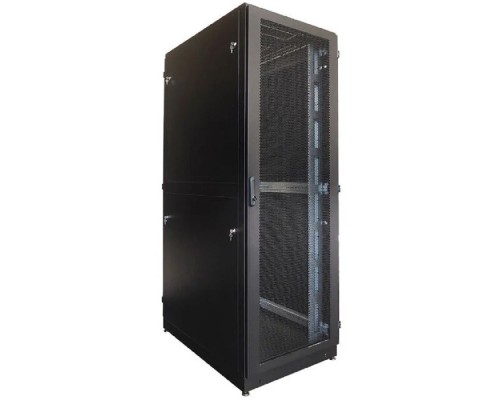 [Монтажное оборудование] ЦМО Шкаф серверный напольный 36U (600 x 1000) дверь перфорированная 2 шт., чёрный, ШТК-М-36.6.10-44АА-9005