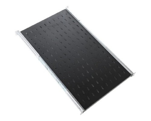 [Аксессуар] ЦМО Полка усиленная с телескопическими направляющими грузоподъёмностью 150 кг глубина 620 мм, черный, ТСВ-62У-9005