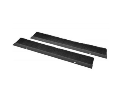 [Аксессуар] ЦМО Щеточный ввод для шкафов универсальный, высота ворса 75 мм, длина 1м, КВ-Щ-75.1000-9005