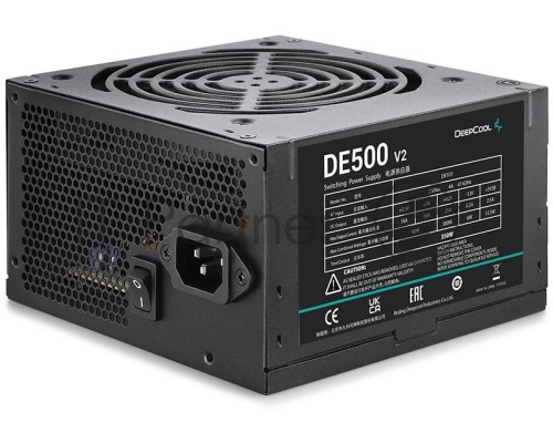 Блок питания DeepCool DE500 V2,  350Вт,  120мм,  черный, retail [dp-de500us-ph]