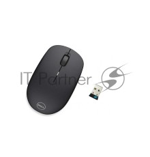 Мышь Dell Mouse WM126 Wireless; USB; optical; 1000 dpi; 3 butt; black