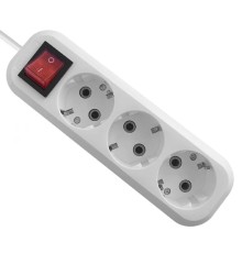 Defender Удлинитель L330 16 А, 15 м  [99358] выключатель, с заземлением