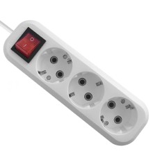 Defender Удлинитель L330 16 А, 3 м  [99359] выключатель, с заземлением