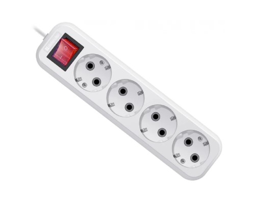 [Сетевые фильтры] Defender Удлинитель L340 16 А, 7 м  [99364] выключатель, с заземлением