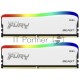 Оперативная память DDR 4 DIMM 32Gb PC28800, 3600Mhz, Kingston FURY Beast White RGB SE (Kit of 2), CL16 (KF436C18BWAK2/32) (retail)
