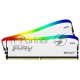 Оперативная память DDR 4 DIMM 32Gb PC28800, 3600Mhz, Kingston FURY Beast White RGB SE (Kit of 2), CL16 (KF436C18BWAK2/32) (retail)