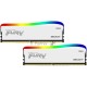 Оперативная память DDR 4 DIMM 32Gb PC28800, 3600Mhz, Kingston FURY Beast White RGB SE (Kit of 2), CL16 (KF436C18BWAK2/32) (retail)