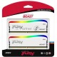 Оперативная память DDR 4 DIMM 32Gb PC28800, 3600Mhz, Kingston FURY Beast White RGB SE (Kit of 2), CL16 (KF436C18BWAK2/32) (retail)