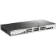 Управляемый коммутатор D-Link DGS-1210-28P/ME/B2A 2 уровня с 24 портами 10/100/1000Base-T и 4 портами 1000Base-X SFP (24 порта с поддержкой PoE 802.3af/802.3at (30 Вт), PoE-бюджет 193 Вт)