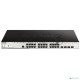 Управляемый коммутатор D-Link DGS-1210-28P/ME/B2A 2 уровня с 24 портами 10/100/1000Base-T и 4 портами 1000Base-X SFP (24 порта с поддержкой PoE 802.3af/802.3at (30 Вт), PoE-бюджет 193 Вт)