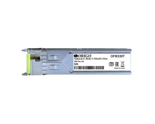 [Сетевое оборудование] ORIGO OFM330T/3KM/A1A WDM SFP-трансивер, 1000Base-BX-D (Simplex LC), TX: 1550нм, RX: 1310нм, одномод, до 3км