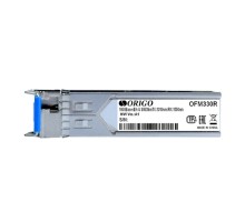 ORIGO OFM330R/10KM/A1A WDM SFP-трансивер, 1000Base-BX-U (Simplex LC), TX: 1310нм, RX: 1550нм, одномод, до 10км