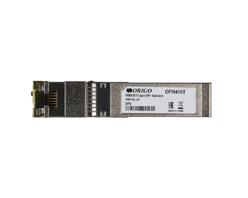 [Сетевое оборудование] ORIGO OFM410T/A1A Трансивер SFP+, 10GBase-T (RJ45), до 30м
