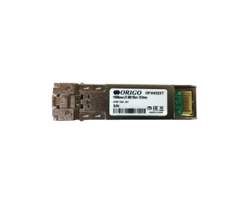 [Сетевое оборудование] ORIGO OFM432XT/A1A Трансивер SFP+, 10GBase-LR (Duplex LC), 1310нм, одномод, до 10км
