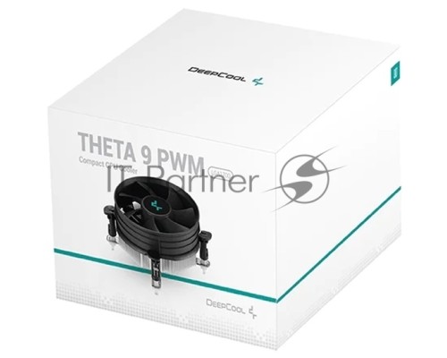 Кулер DEEPCOOL THETA 9 PWM 1700 LGA1700 низкопрофильный 58mm (45шт/кор, TDP 65W, PWM, Fan 92mm) Color BOX