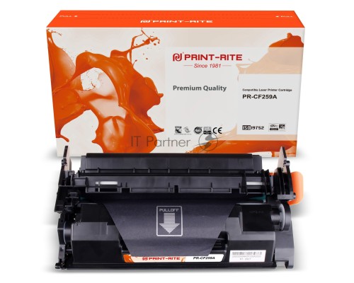 Картридж лазерный Print-Rite TFHB83BPU1J PR-CF259A CF259A черный (3000стр.) для HP LJ M304/M404/MFP M428 Картридж лазерный Print-Rite TFHB83BPU1J PR-CF259A CF259A черный (3000стр.) для HP LJ M304/M404/MFP M428
