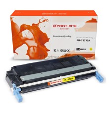 Картридж лазерный Print-Rite TRH216YPU1J PR-C9732A C9732A желтый (13000стр.) для HP CLJ 5500/5550