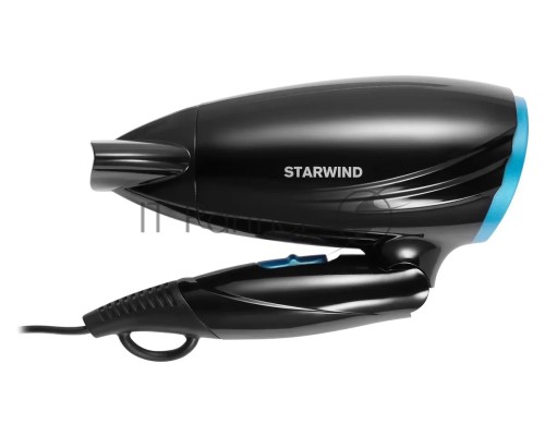 Фен Starwind SHD 7066 1600Вт черный/синий