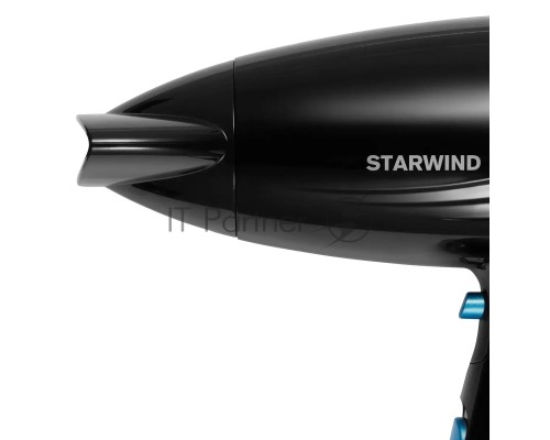 Фен Starwind SHD 7066 1600Вт черный/синий
