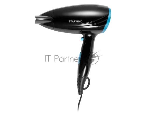 Фен Starwind SHD 7066 1600Вт черный/синий
