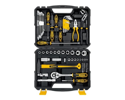 [Шпатели, мастерки, кельмы, терки, гладилки] Набор инструментов Stayer 27710-H83,  83 предмета