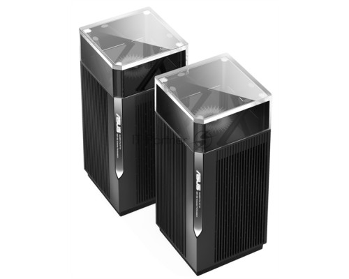 Роутер ASUS ET12(2-PK), из 2 точек доступа, 802.11 a/b/g/n/ac/ax,  2,4 + 5 гГц; 90IG06U0-MO3A20