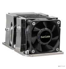 Кулер ExeGate EX293440RUS ESNK-P0068APS4.PWM.2U.3647.Cu (Al+Cu, 2U, 3 тепл. трубки, LGA3647, TDP 205W, Fan 80mm, PWM, 2100-6800RPM, 2 ball bearing, 4pin, 52db, 410г, на винтах, с термопастой, Retail box)