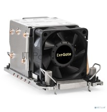 Кулер ExeGate EX293442RUS ESNK-P0078AP4.PWM.2U.4189.Cu (Al+Cu, 2U, 5 тепл. трубок, LGA 4189, TDP 300W, Fan 80mm, PWM, 2100-8000RPM, 2 ball bearing, 4pin, 54,3db, 400г, на защелках, с термопастой, Retail box)