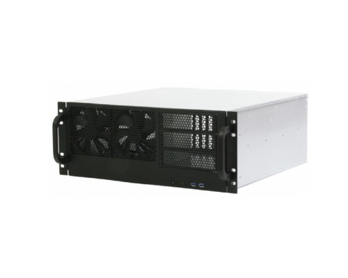 [Корпус] Procase PS443-14-0-RA Корпус 4U server case,3x5.25,черный,без блока питания,глубина 432мм,6-32, фильтр, MB PICMG 1.3, PICMG 1.0