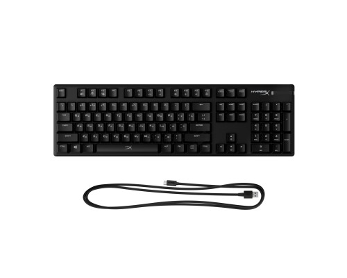 Клавиатура HyperX Alloy Origins RGB механическая черный USB for gamer LED 4P5N9AA