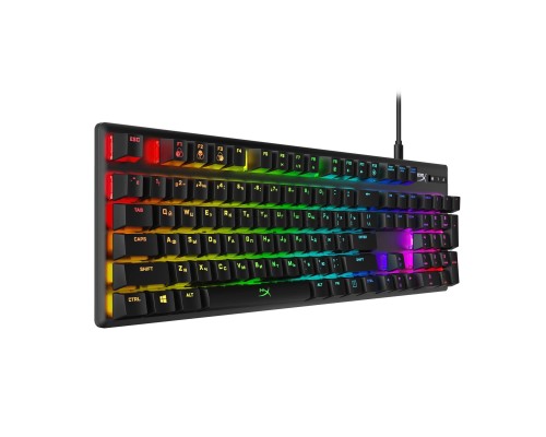 Клавиатура HyperX Alloy Origins RGB механическая черный USB for gamer LED 4P5N9AA