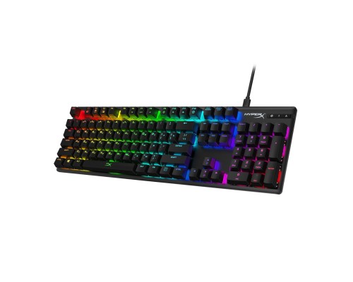 Клавиатура HyperX Alloy Origins RGB механическая черный USB for gamer LED 4P5N9AA