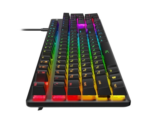 Клавиатура HyperX Alloy Origins RGB механическая черный USB for gamer LED 4P5N9AA