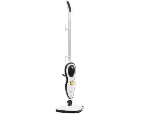 [Пылесос] Швабра паровая Kitfort КТ-1045 1500Вт белый/черный