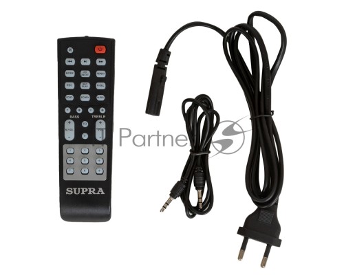 Минисистема SUPRA SMB-990 черный 1100Вт FM USB BT SD