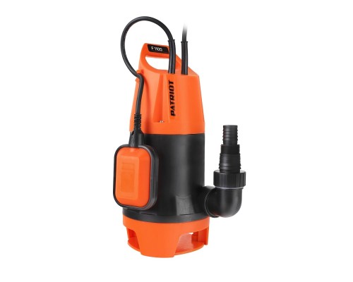 [Насосы бытовые] Насос дренажный PATRIOT F 1100 [315302469] { для грязной воды, корпус - пластик, 1120 Вт, 15700 л/час. }