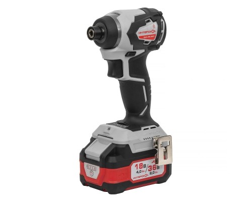 [Дрель, Шуруповерт] ИНТЕРСКОЛ ШАУ-250/36ВЭ бесщеточный ударн. аккум. шуруповерт Li-ion АПИ [862.2.2.70] { Li-ion, кейс,2 аккум. 2,0Ач, ЗУ }