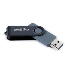 Smartbuy USB Drive 8GB Twist Black [SB008GB2TWK] UFD 2.0 