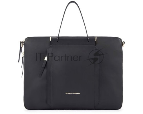 Сумка женская Piquadro Circle CA4021W92/N черный натур.кожа