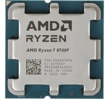 CPU AMD Ryzen 7 8700F OEM (100-000001590) {Phoenix, 4nm, C8/T16, Base 4,10GHz, Turbo 5,00GHz, without graphics, L3 16Mb, TDP 65W, AM5}