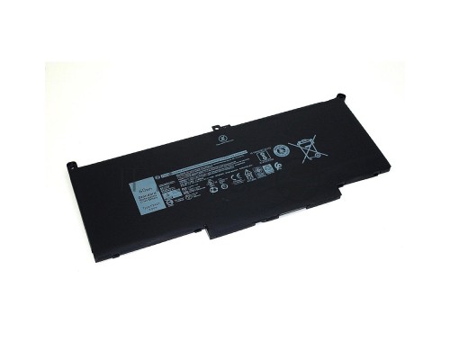 Аккумуляторная батарея для ноутбука Dell Latitude 13 7390 (2x39g) 7.6V 7500mAh черная