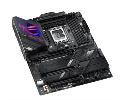 Материнская плата ASUS ROG STRIX Z790-E GAMING WIFI, LGA 1700, Intel Z790, 4xDDR5, 4xSATA, 5xM.2, 1xPCI-E 5.0 x16, 2xPCI-E 4.0 x4, 1xHDMI, 1xDisplayPort, 1x 2.5Gb LAN, 6xUSB-A 3.2 Gen 2, 4xUSB-A 3.2 Gen 1, 5x3.5 мм, 7.1, Standard-ATX