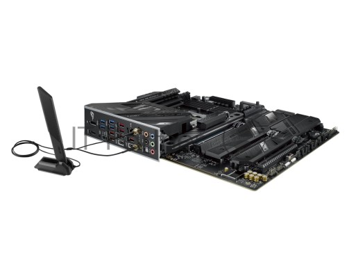 Материнская плата ASUS ROG STRIX Z790-E GAMING WIFI, LGA 1700, Intel Z790, 4xDDR5, 4xSATA, 5xM.2, 1xPCI-E 5.0 x16, 2xPCI-E 4.0 x4, 1xHDMI, 1xDisplayPort, 1x 2.5Gb LAN, 6xUSB-A 3.2 Gen 2, 4xUSB-A 3.2 Gen 1, 5x3.5 мм, 7.1, Standard-ATX