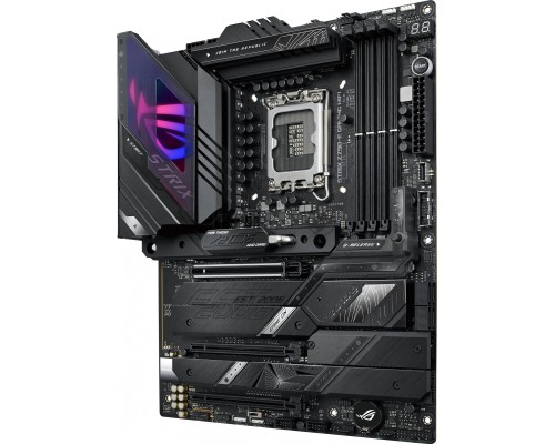 Материнская плата ASUS ROG STRIX Z790-E GAMING WIFI, LGA 1700, Intel Z790, 4xDDR5, 4xSATA, 5xM.2, 1xPCI-E 5.0 x16, 2xPCI-E 4.0 x4, 1xHDMI, 1xDisplayPort, 1x 2.5Gb LAN, 6xUSB-A 3.2 Gen 2, 4xUSB-A 3.2 Gen 1, 5x3.5 мм, 7.1, Standard-ATX