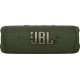 Портативная акустика JBL Flip 6 зеленый, Bluetooth 5.1, время воспроизведения музыки 12 ч, емкость аккумулятора 4800 mAh, время заряда аккумулятора 2,5 ч, цвет зеленый