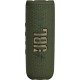 Портативная акустика JBL Flip 6 зеленый, Bluetooth 5.1, время воспроизведения музыки 12 ч, емкость аккумулятора 4800 mAh, время заряда аккумулятора 2,5 ч, цвет зеленый